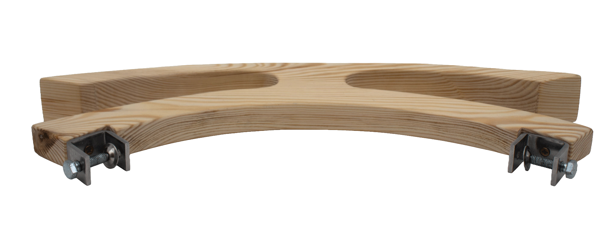 Elevation drawing of the hanger extension